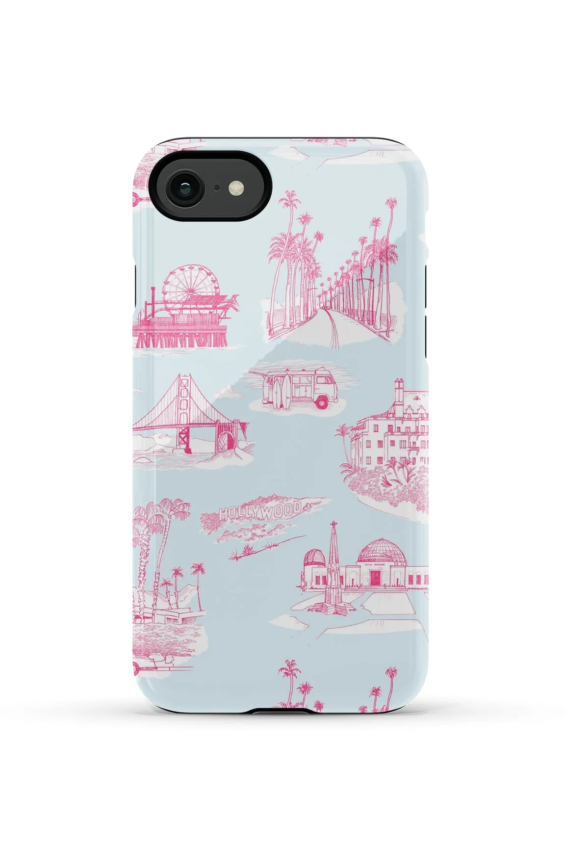 California Toile iPhone Case