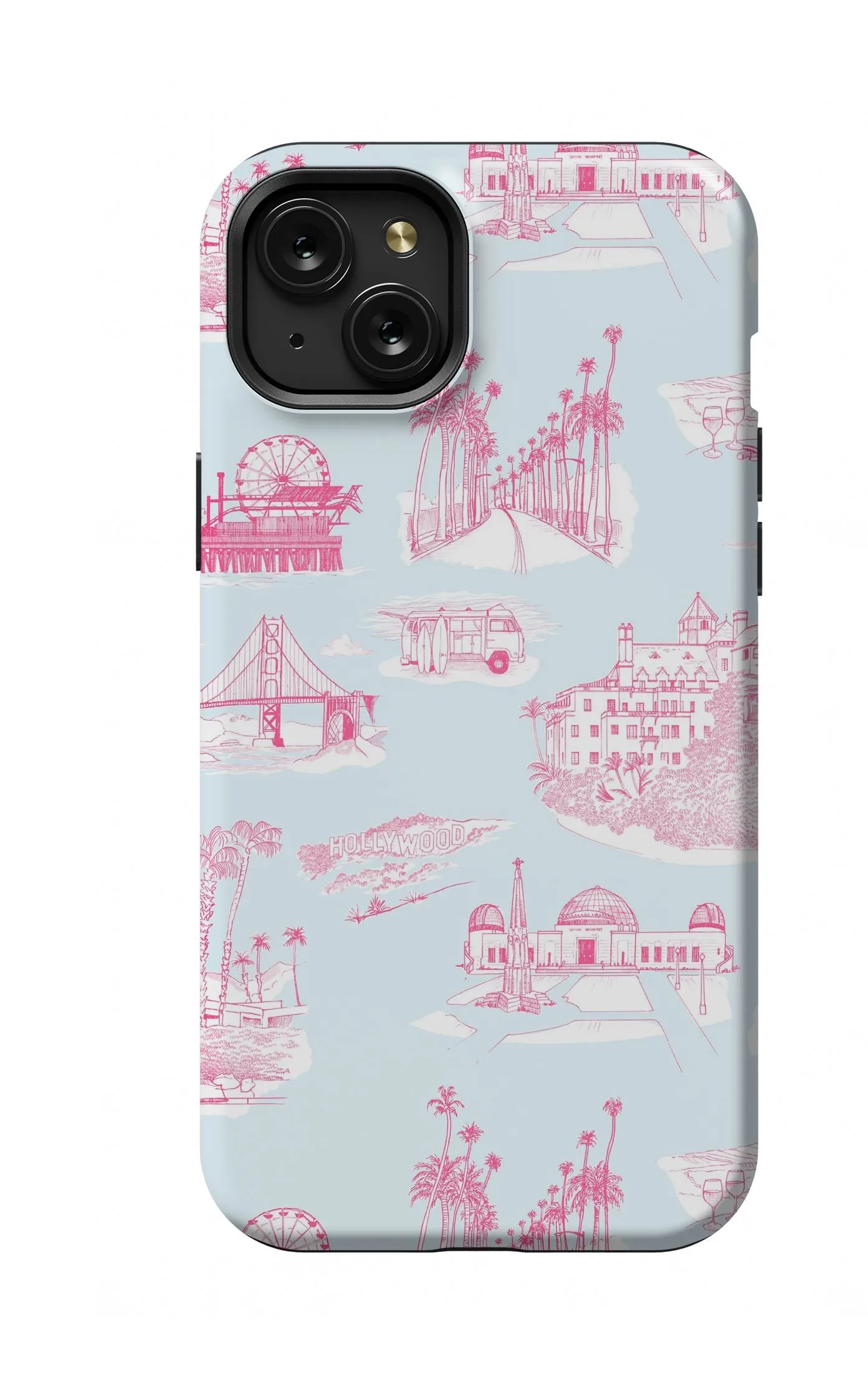 California Toile iPhone Case