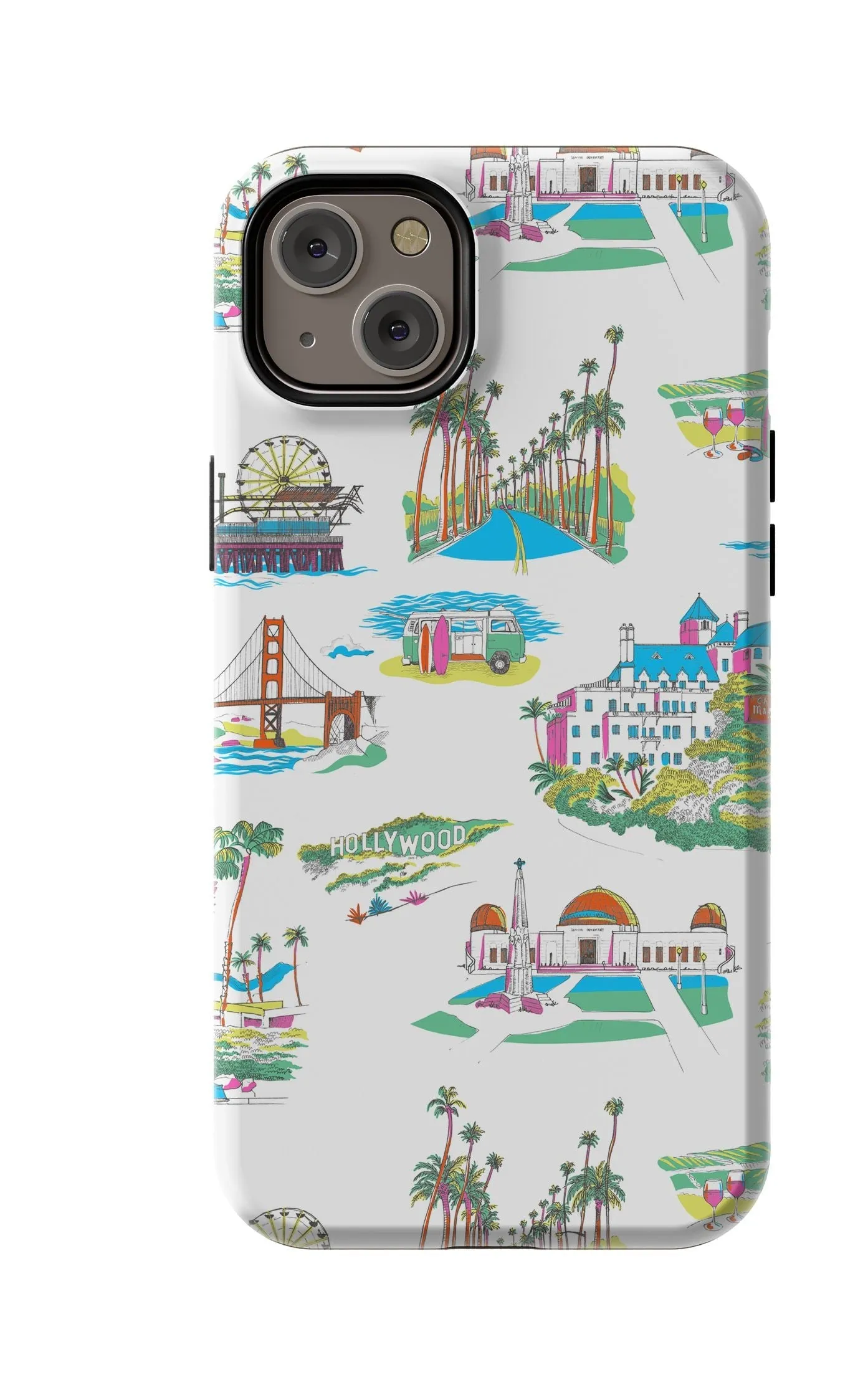 California Toile iPhone Case