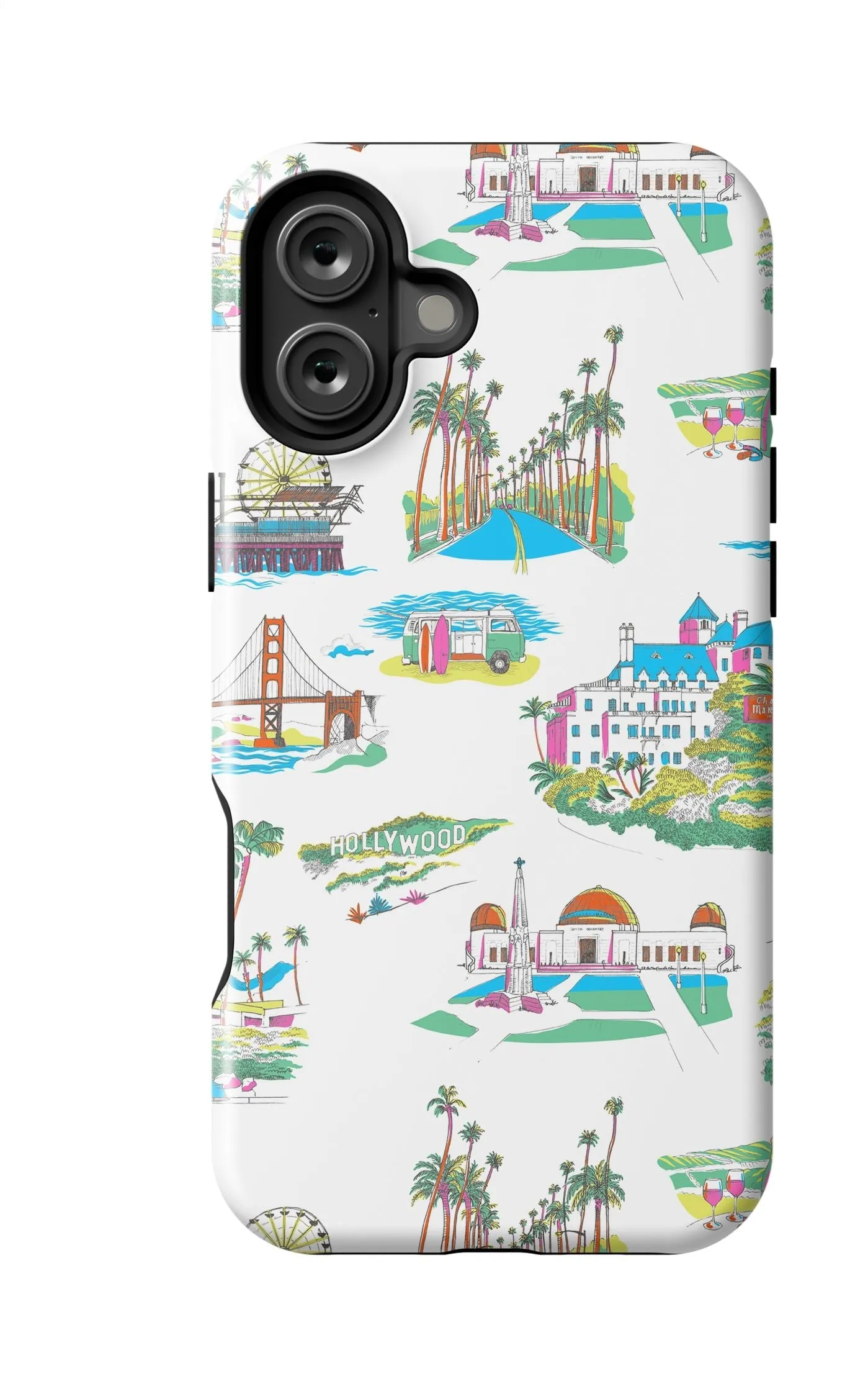 California Toile iPhone Case