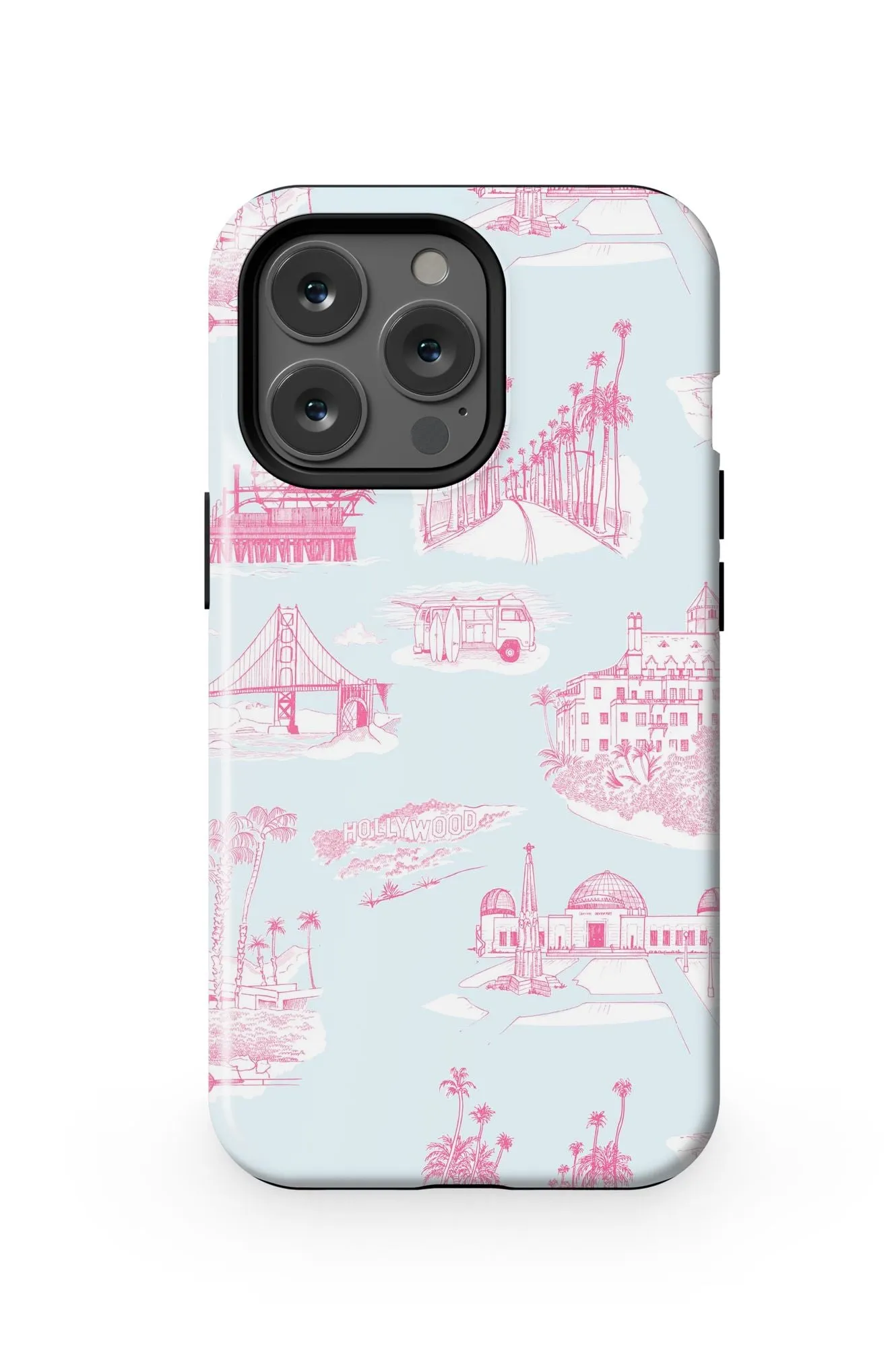 California Toile iPhone Case