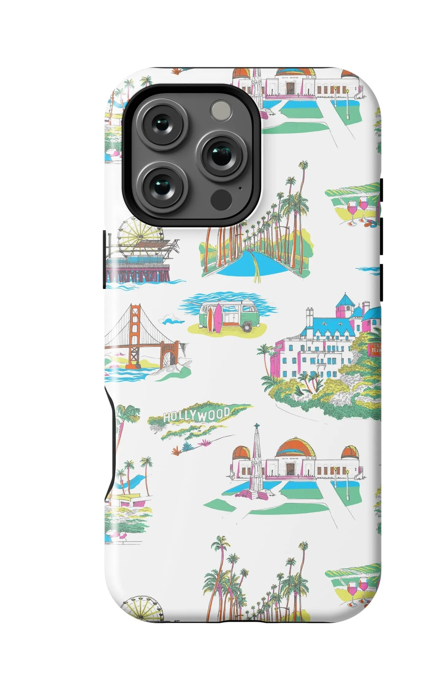 California Toile iPhone Case