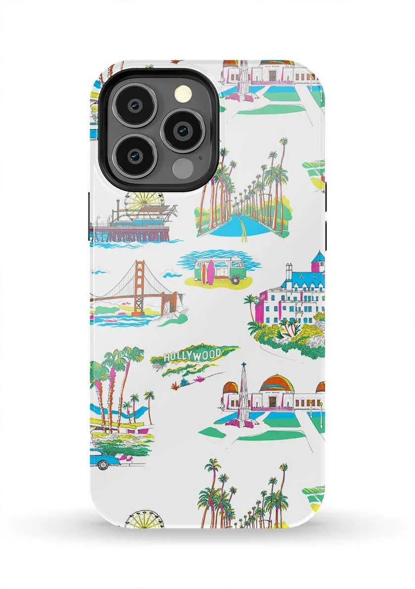 California Toile iPhone Case