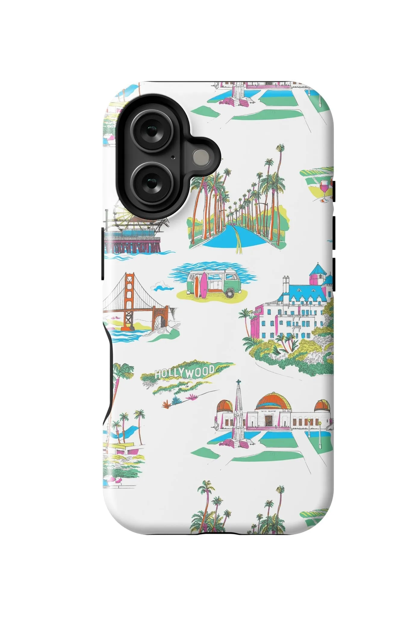 California Toile iPhone Case