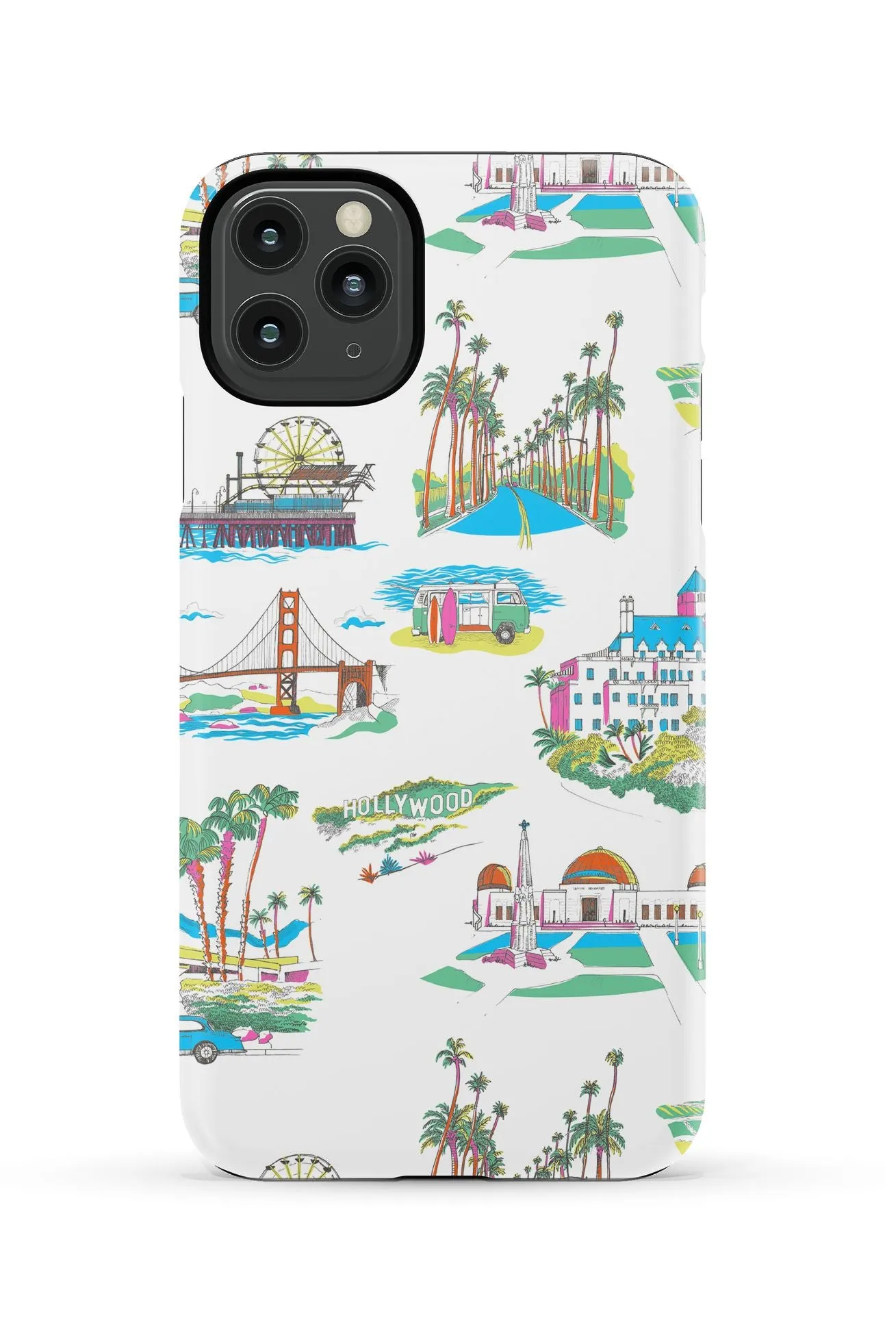 California Toile iPhone Case