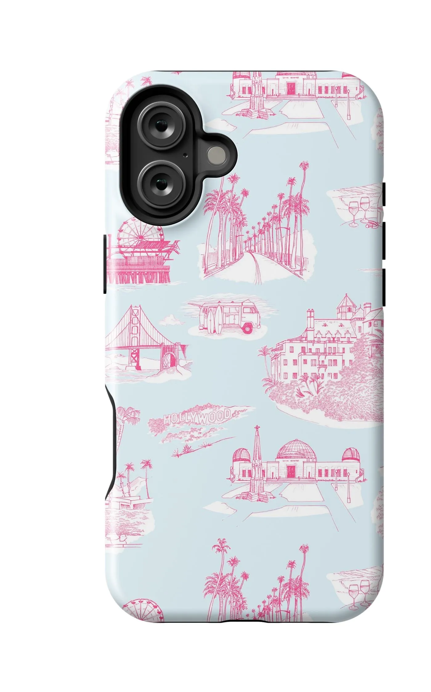 California Toile iPhone Case