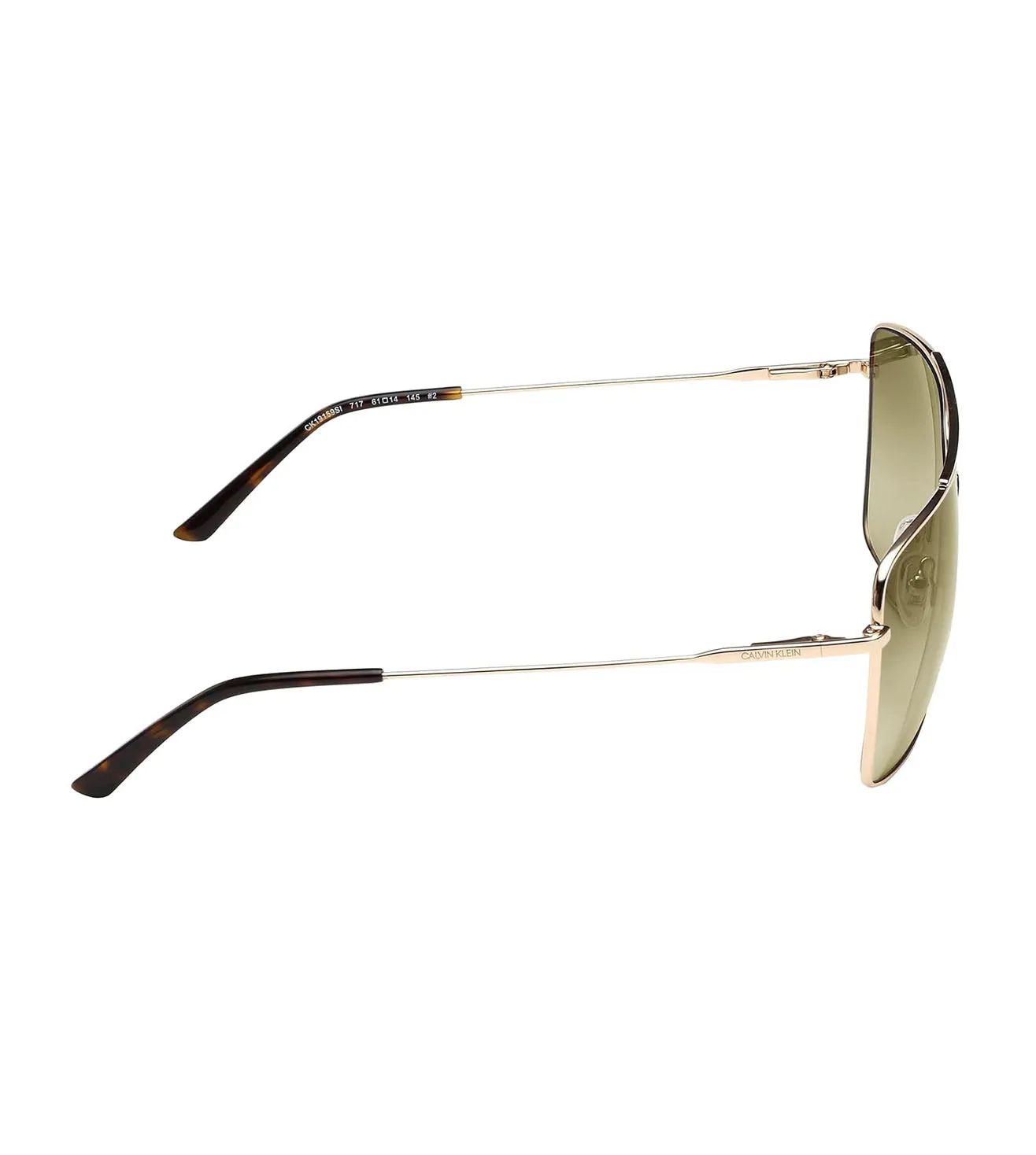 Calvin Klein Men's Brown Square Sunglasses