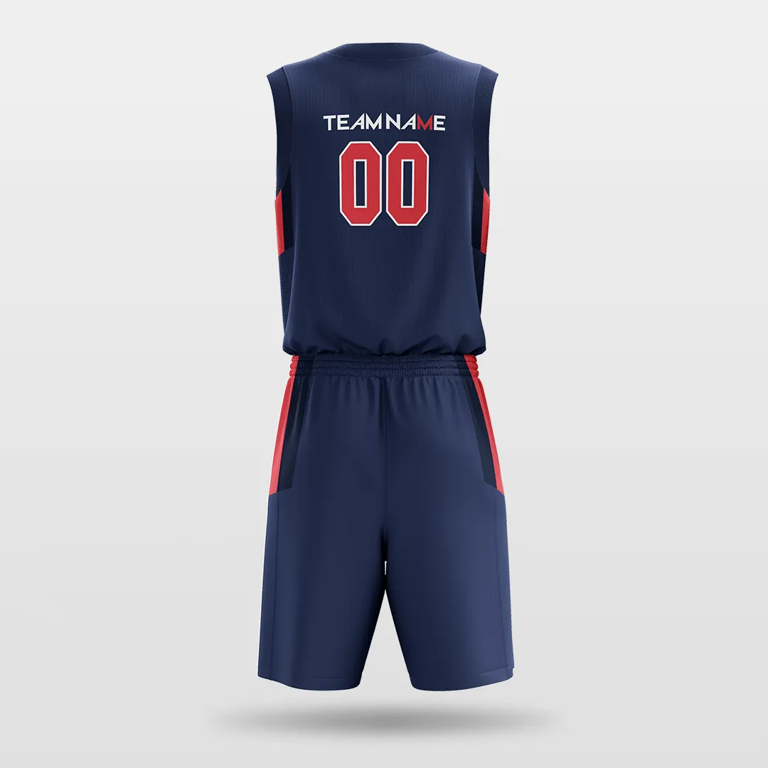 Captain America - Customized Sublimated Basketball Set