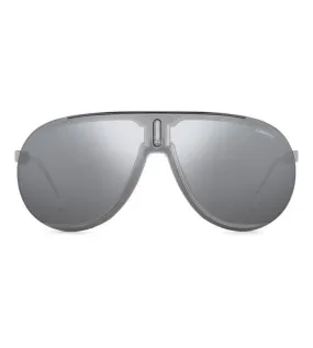 Carrera Super Champion Men's Silver mirror Wraparound Sunglass