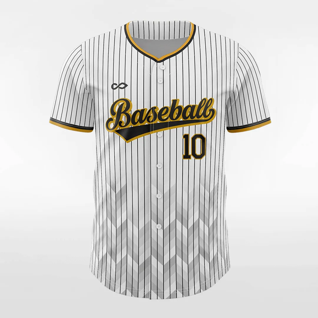 Cathedral Glass - Customized Men's Sublimated Button Down Baseball Jersey