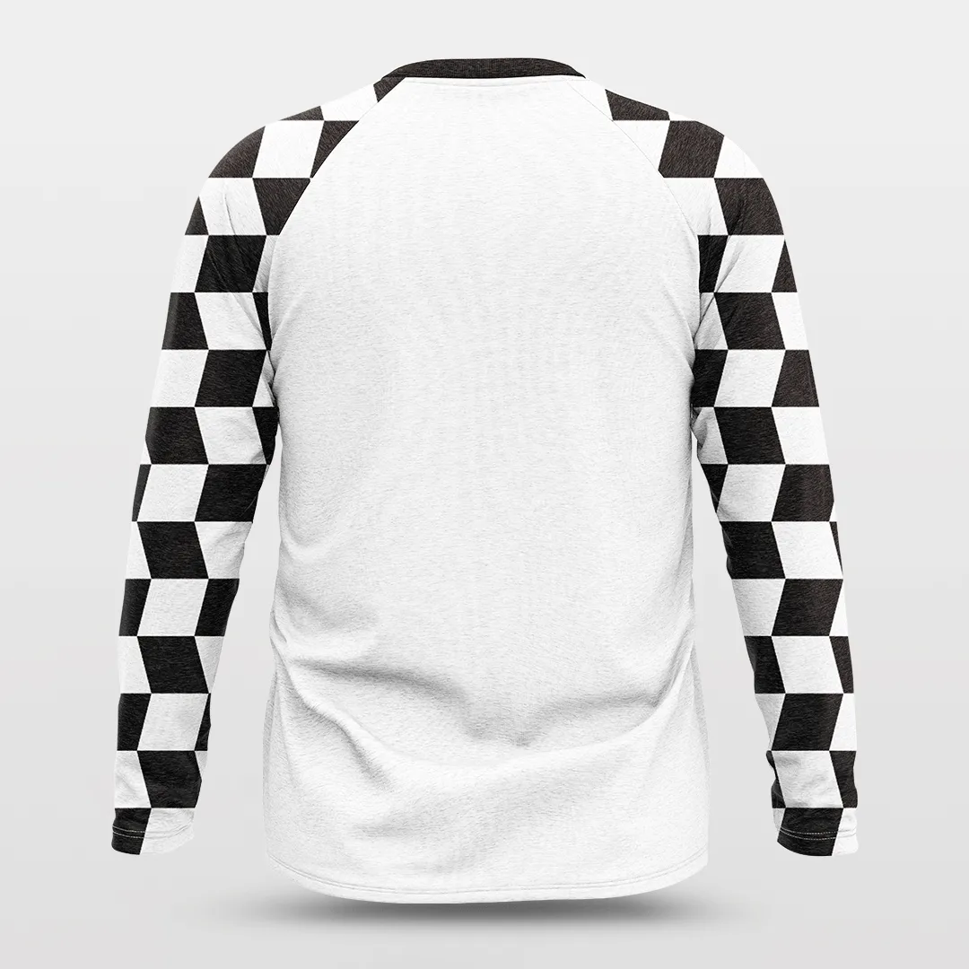 Checkerboard - Customized Baggy Long Sleeve Shooting Jersey