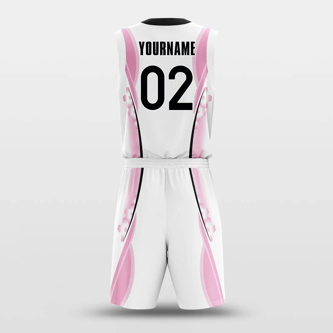 Cherry Blossom - Customized Basketball Jersey Set Sublimated