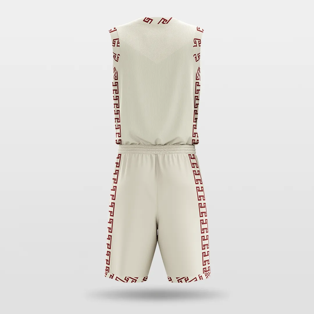 Chinese knot - Customized Sublimated Basketball Set