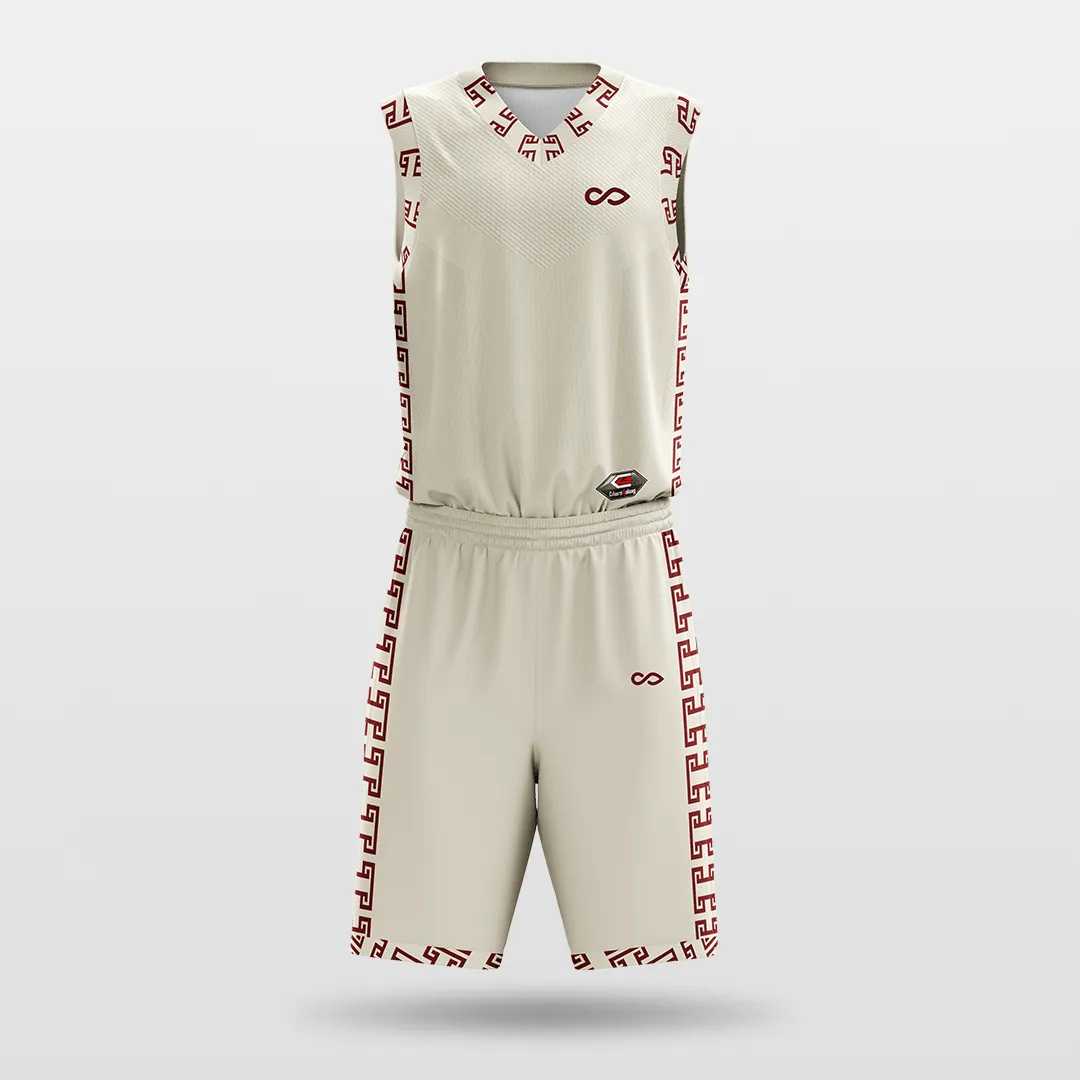 Chinese knot - Customized Sublimated Basketball Set