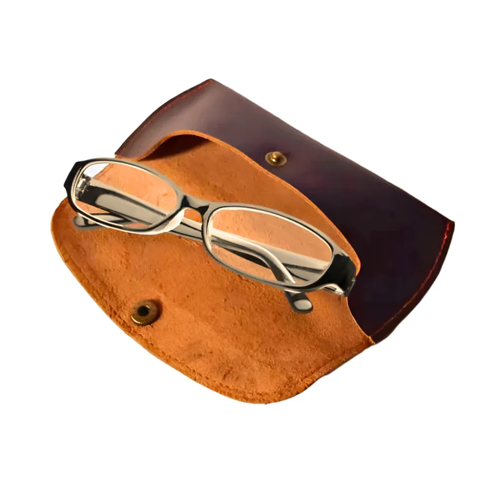 Choco Leather Eyewear Case - Optical Cover