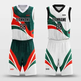 Christmas Antlers - Customized Reversible Basketball Jersey Set Design