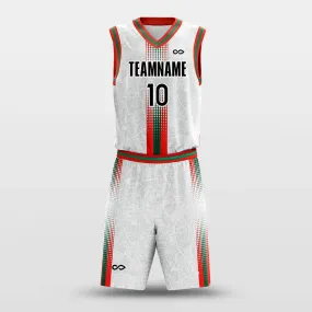 Christmas Map - Customized Basketball Jersey Set Design