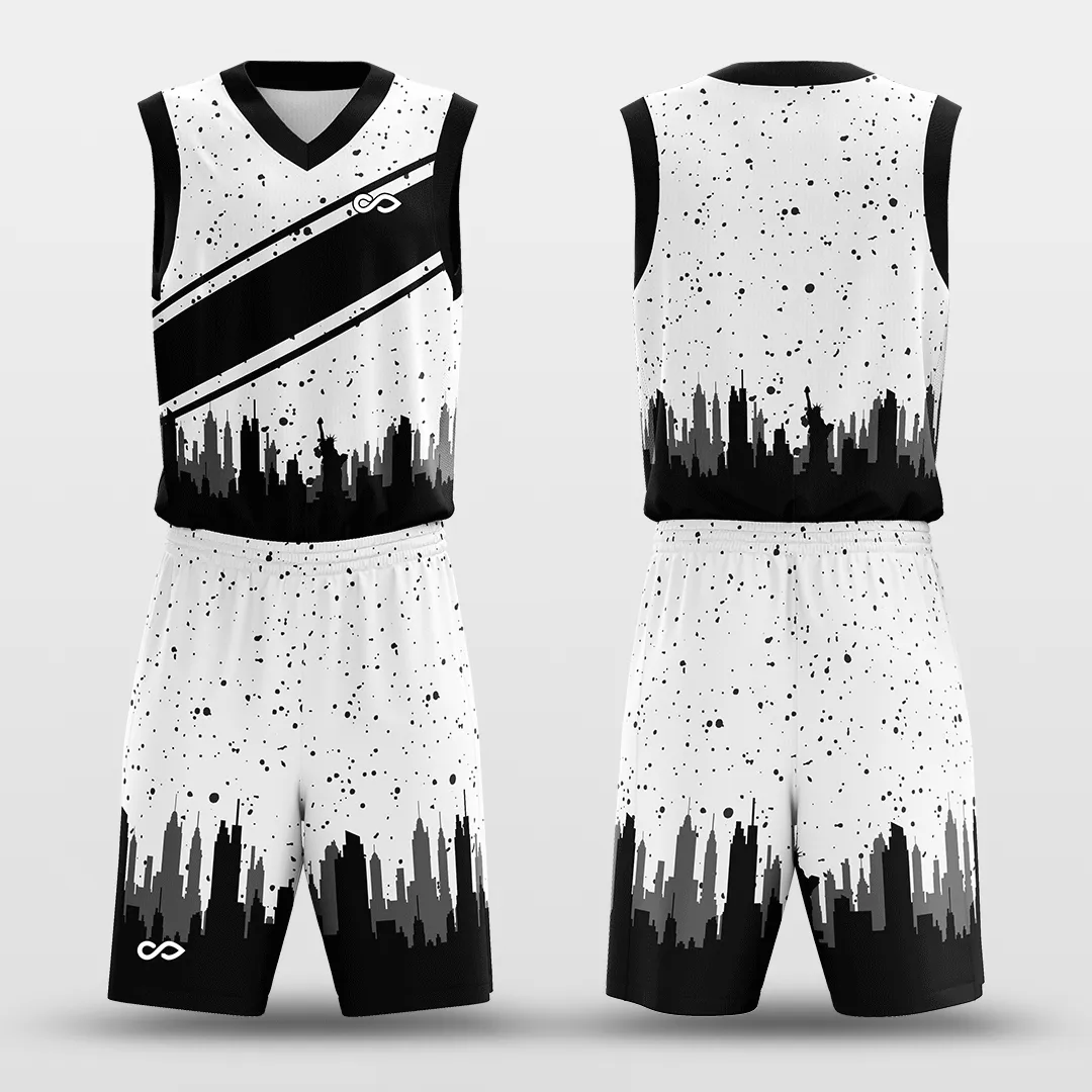 City - Customized Sublimated Basketball Set