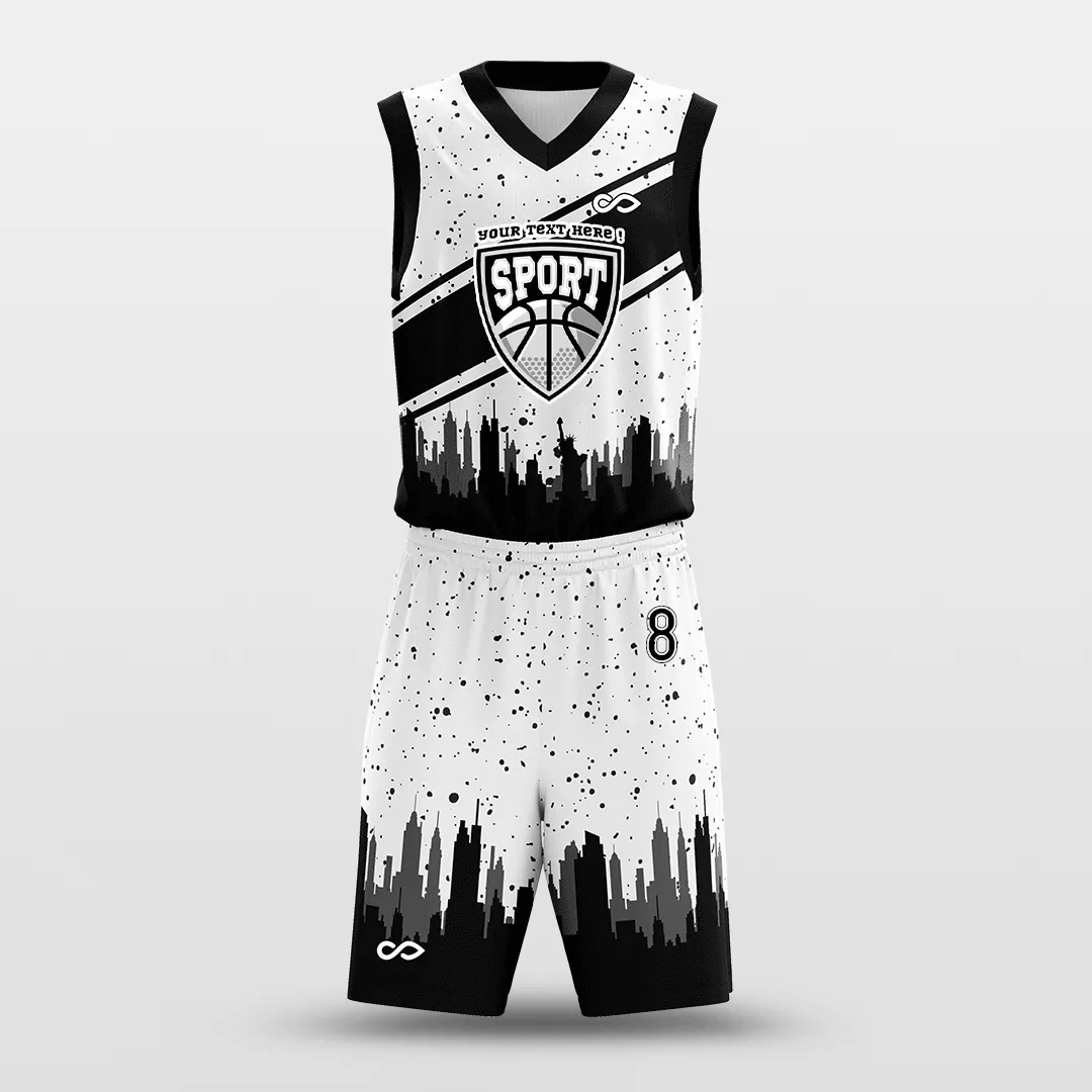 City - Customized Sublimated Basketball Set