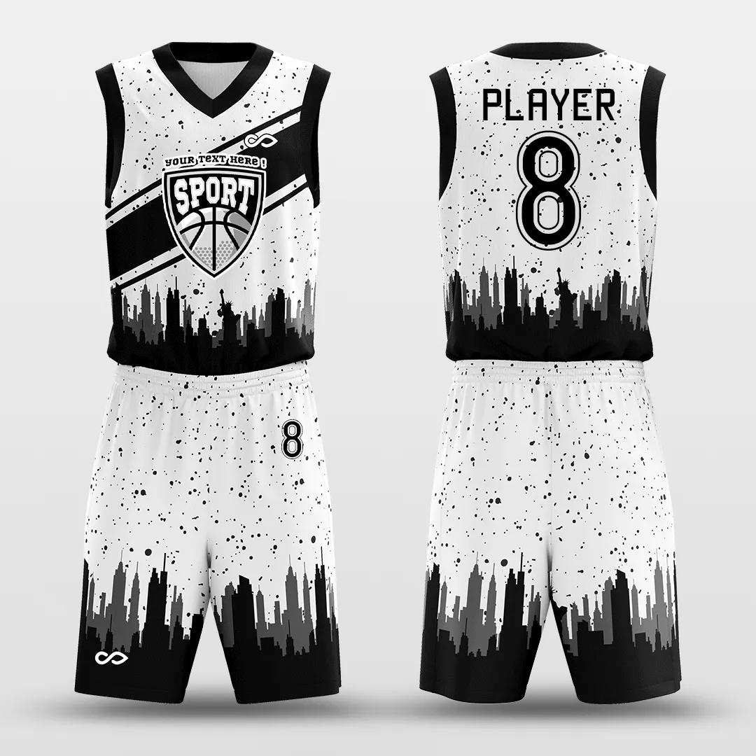 City - Customized Sublimated Basketball Set