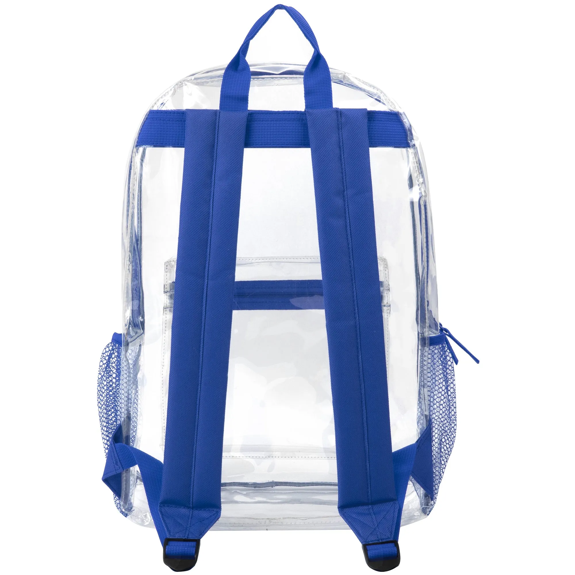 Classic 17 Inch Clear Backpack - Blue