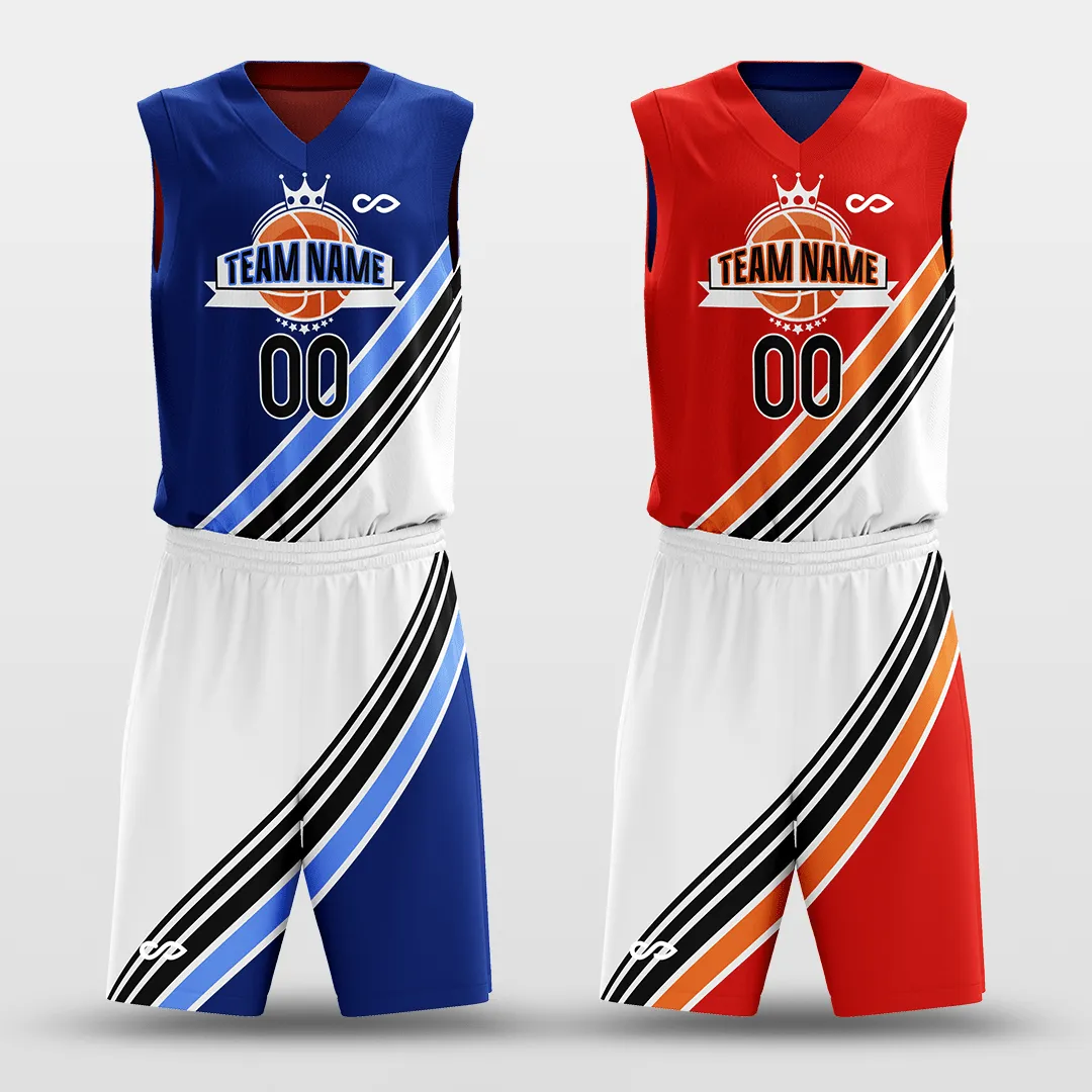 Classic 69 - Customized Reversible Sublimated Basketball Set