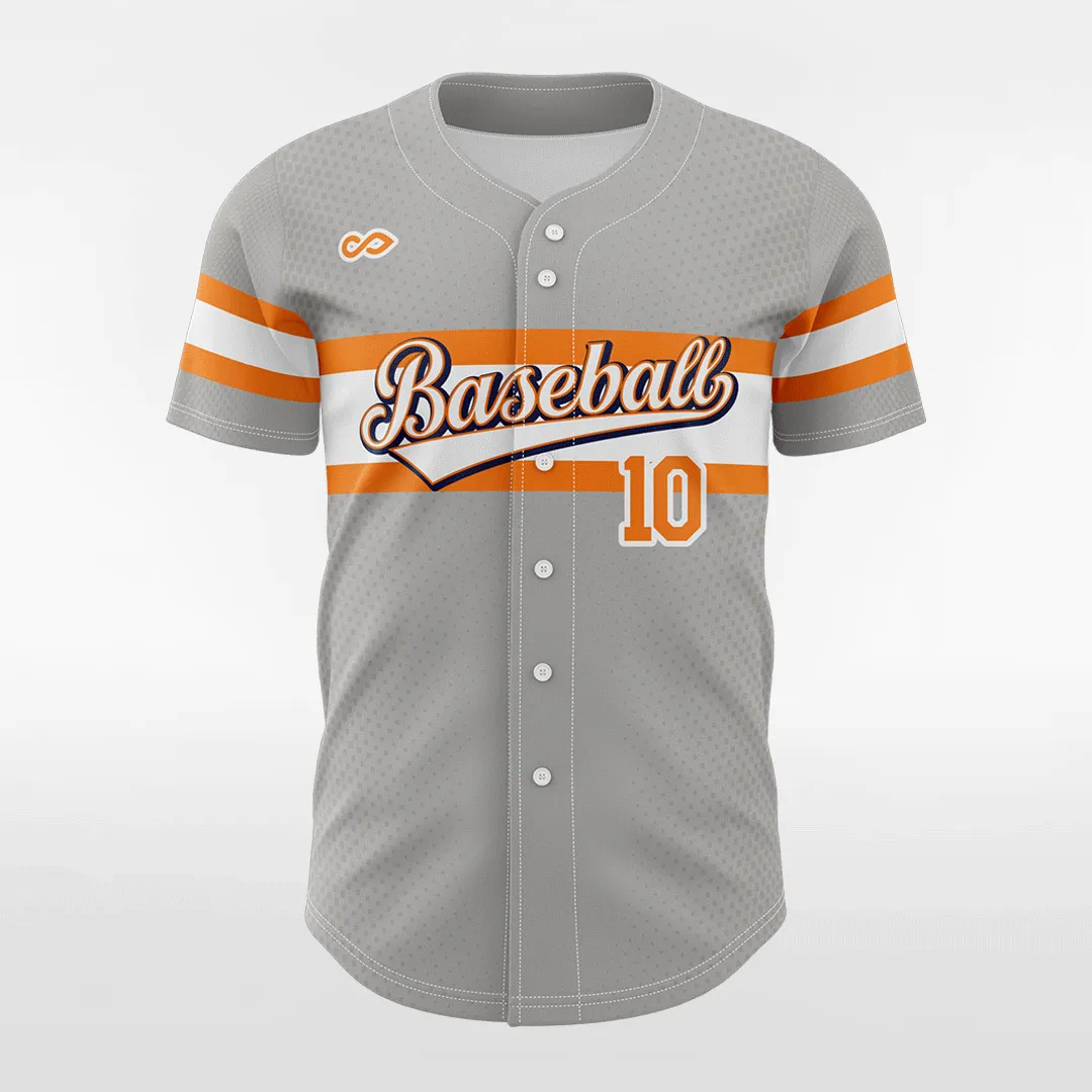 Classic 7 - Customized Men's Sublimated Button Down Baseball Jersey