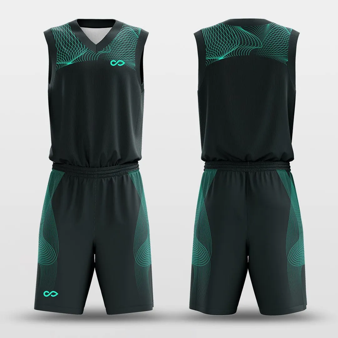 Classic Grid - Customized Basketball Jersey Design for Team