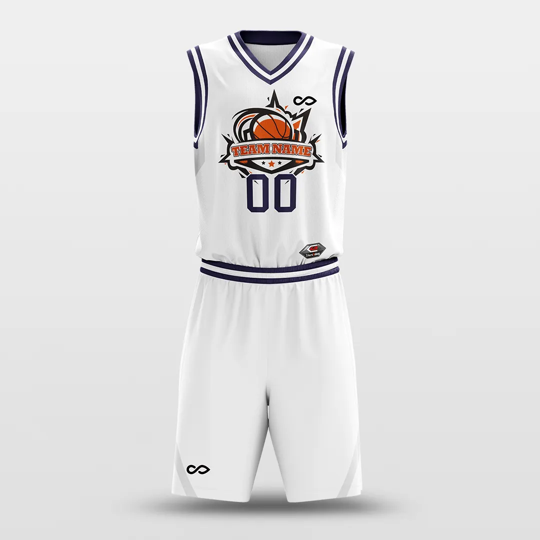 CLASSIC15 - Customized Sublimated Basketball Set