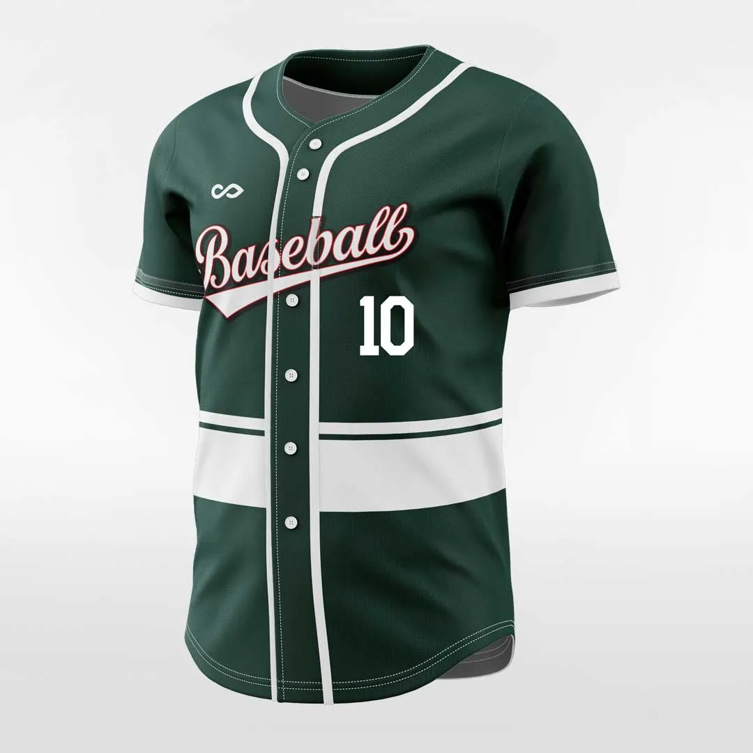 Classic2 - Customized Men's Sublimated Button Down Baseball Jersey