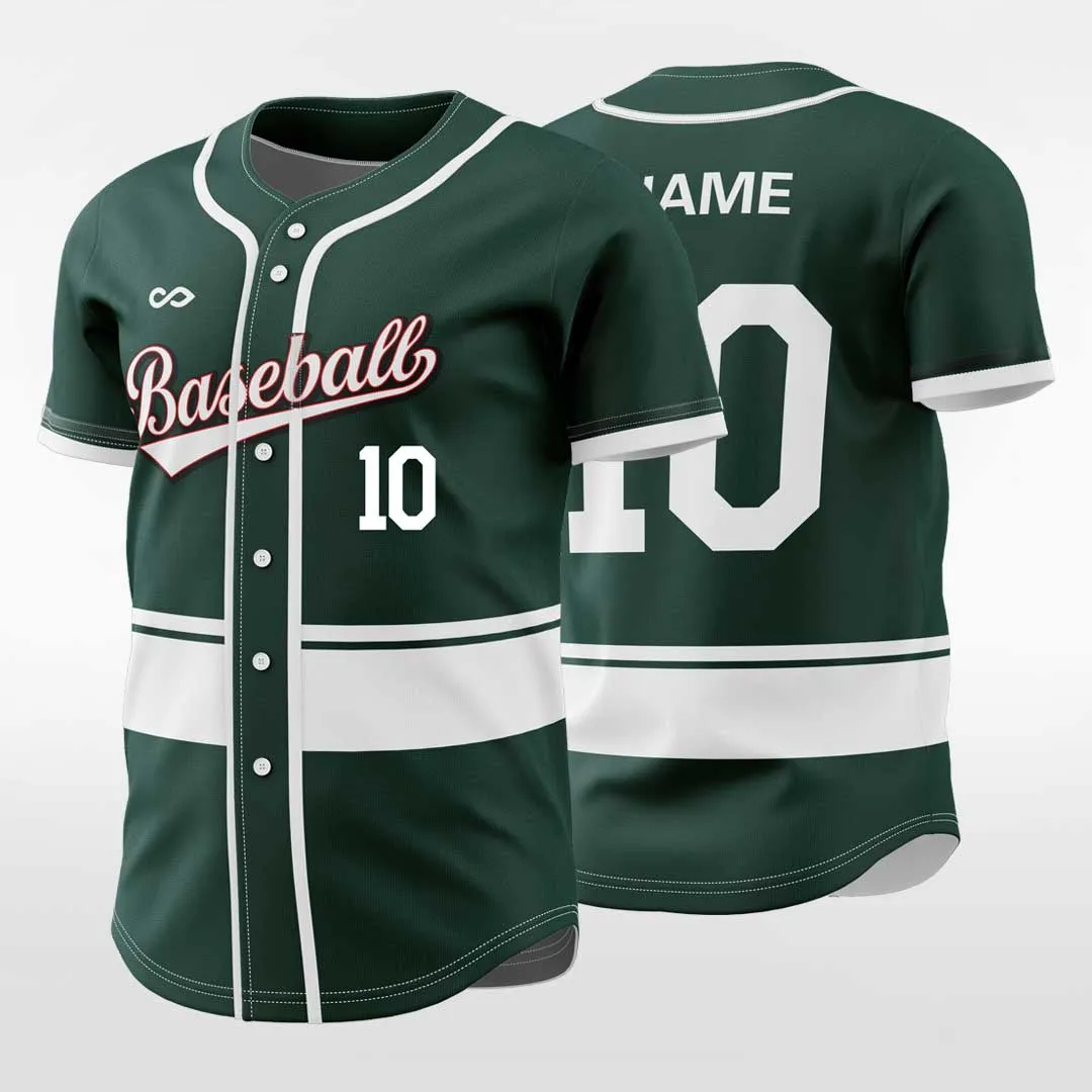 Classic2 - Customized Men's Sublimated Button Down Baseball Jersey