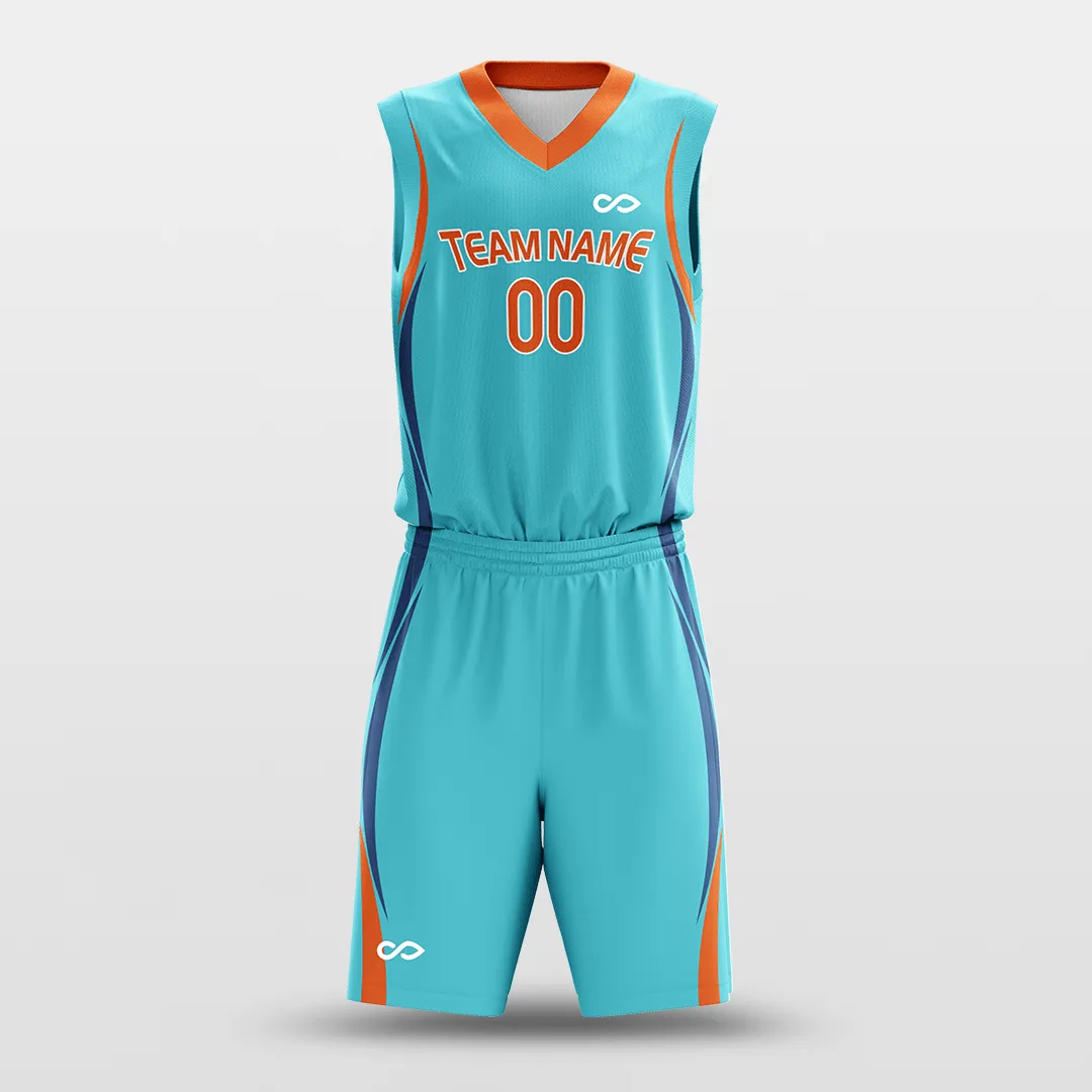 CLASSIC27 - Customized Kid's Sublimated Basketball Set