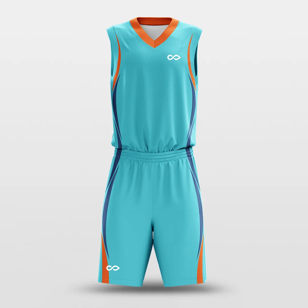 CLASSIC27 - Customized Kid's Sublimated Basketball Set