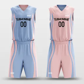 CLASSIC28 - Customized Kid's Reversible Sublimated Basketball Set