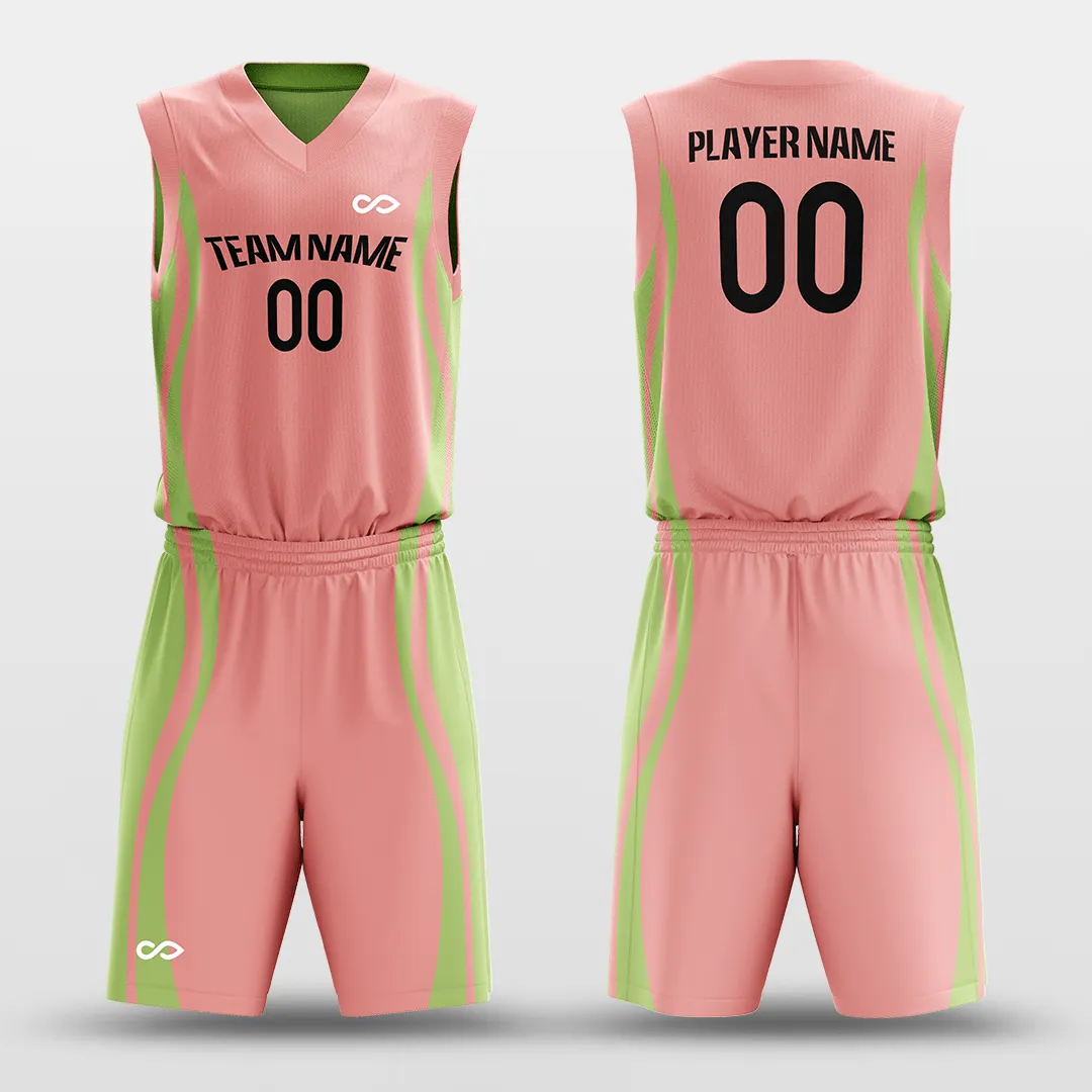 CLASSIC28 - Customized Reversible Sublimated Basketball Set