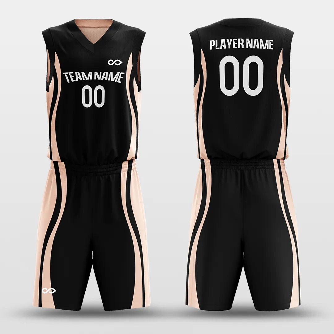 CLASSIC28 - Customized Reversible Sublimated Basketball Set