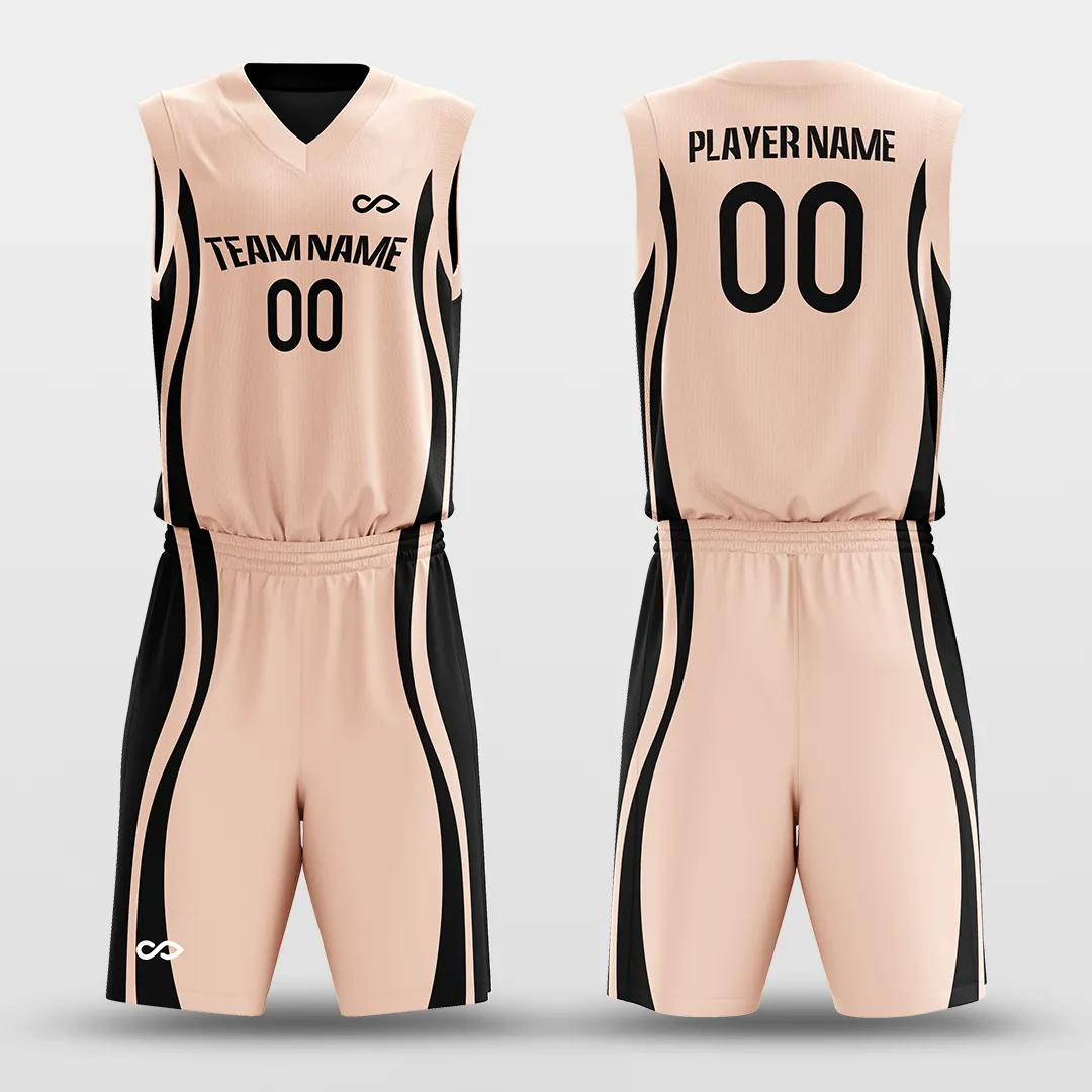 CLASSIC28 - Customized Reversible Sublimated Basketball Set