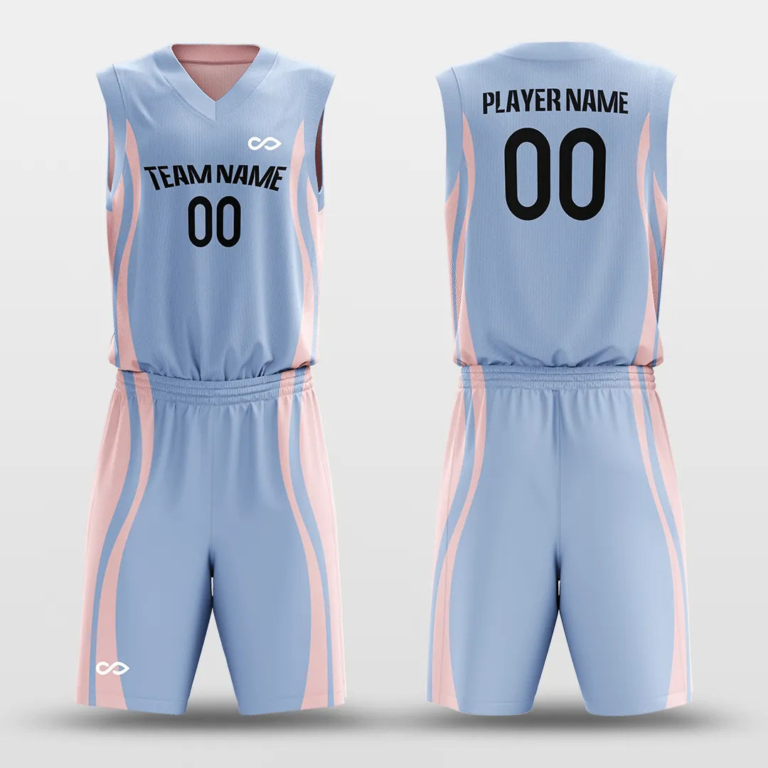 CLASSIC28 - Customized Reversible Sublimated Basketball Set