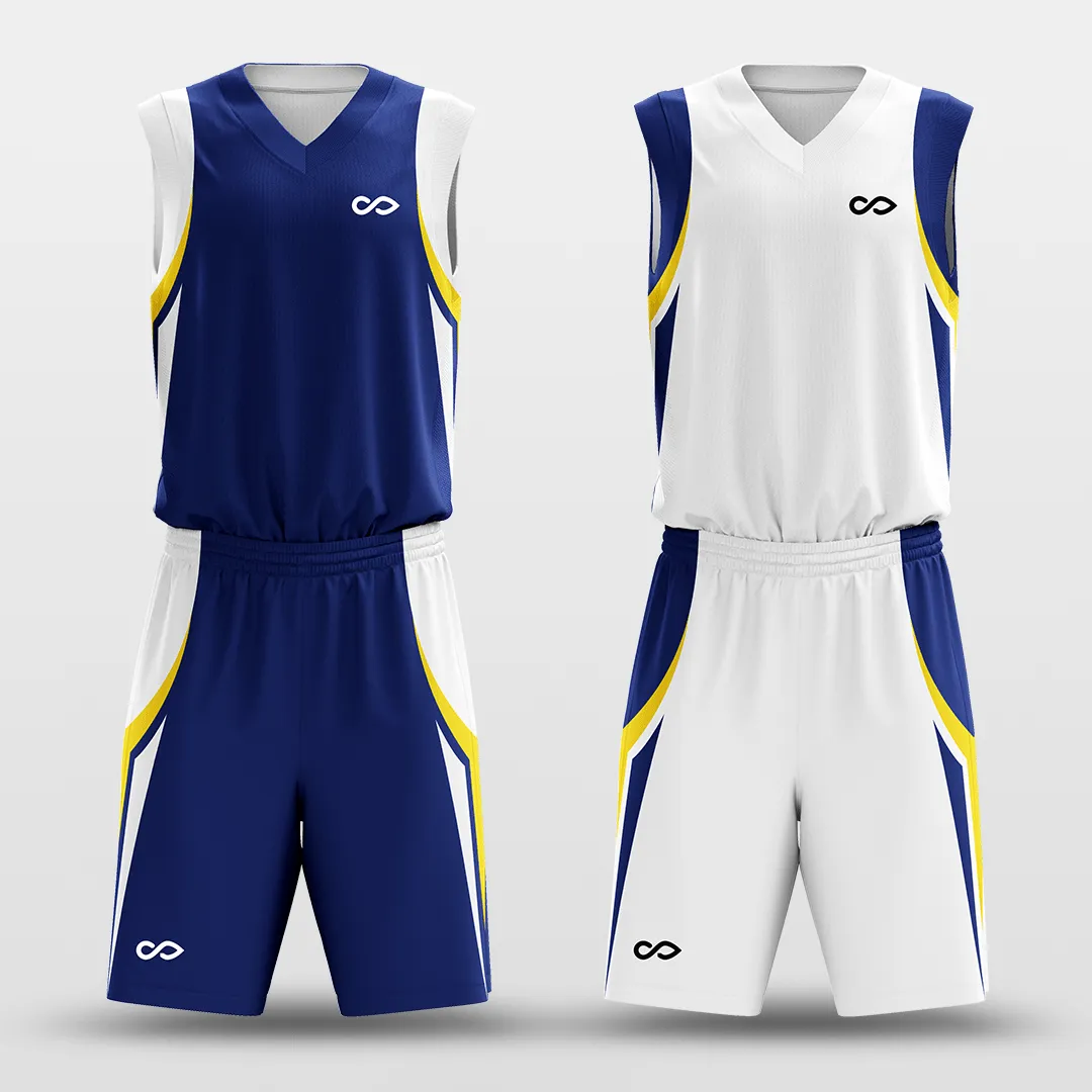 CLASSIC29 - Customized Reversible Sublimated Basketball Set