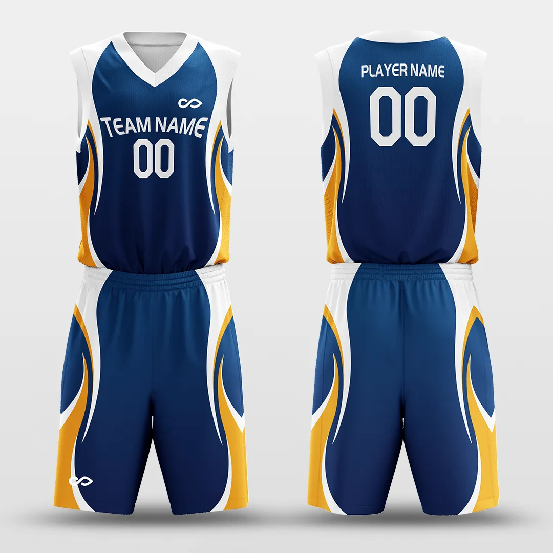 CLASSIC31- Customized Kid's Sublimated Basketball Set