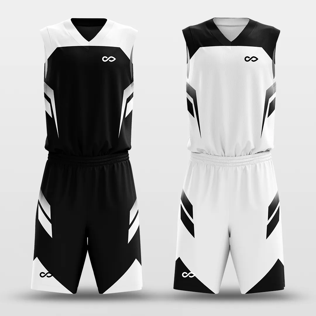 Classic36 - Customized Reversible Sublimated Basketball Set