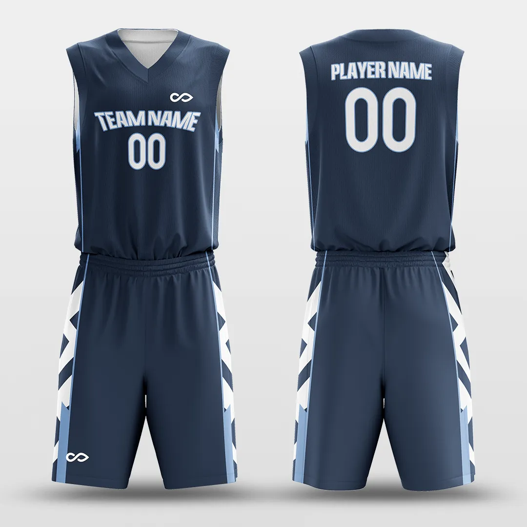 Classic38 - Customized Reversible Sublimated Basketball Set