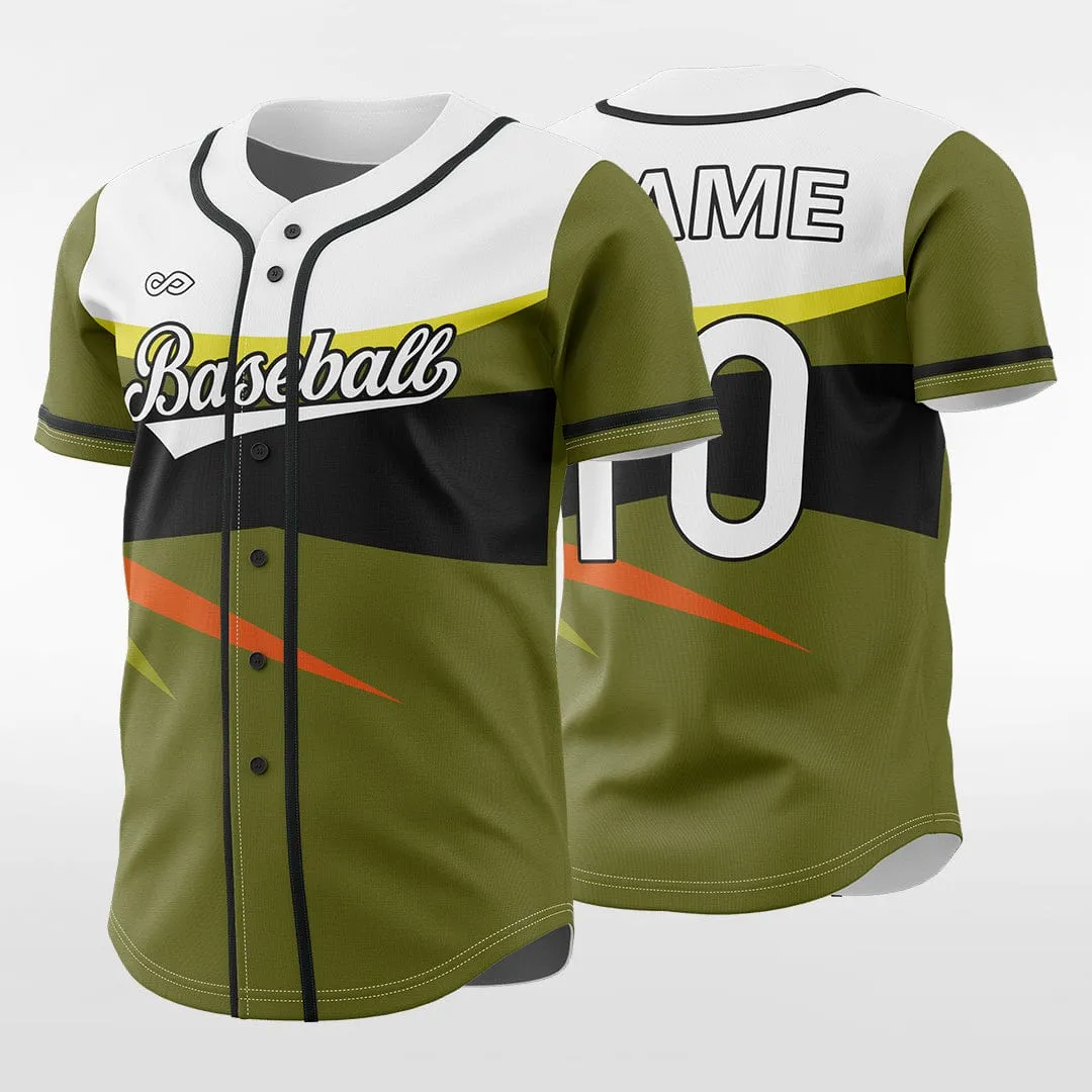 Classic4 - Customized Men's Sublimated Button Down Baseball Jersey