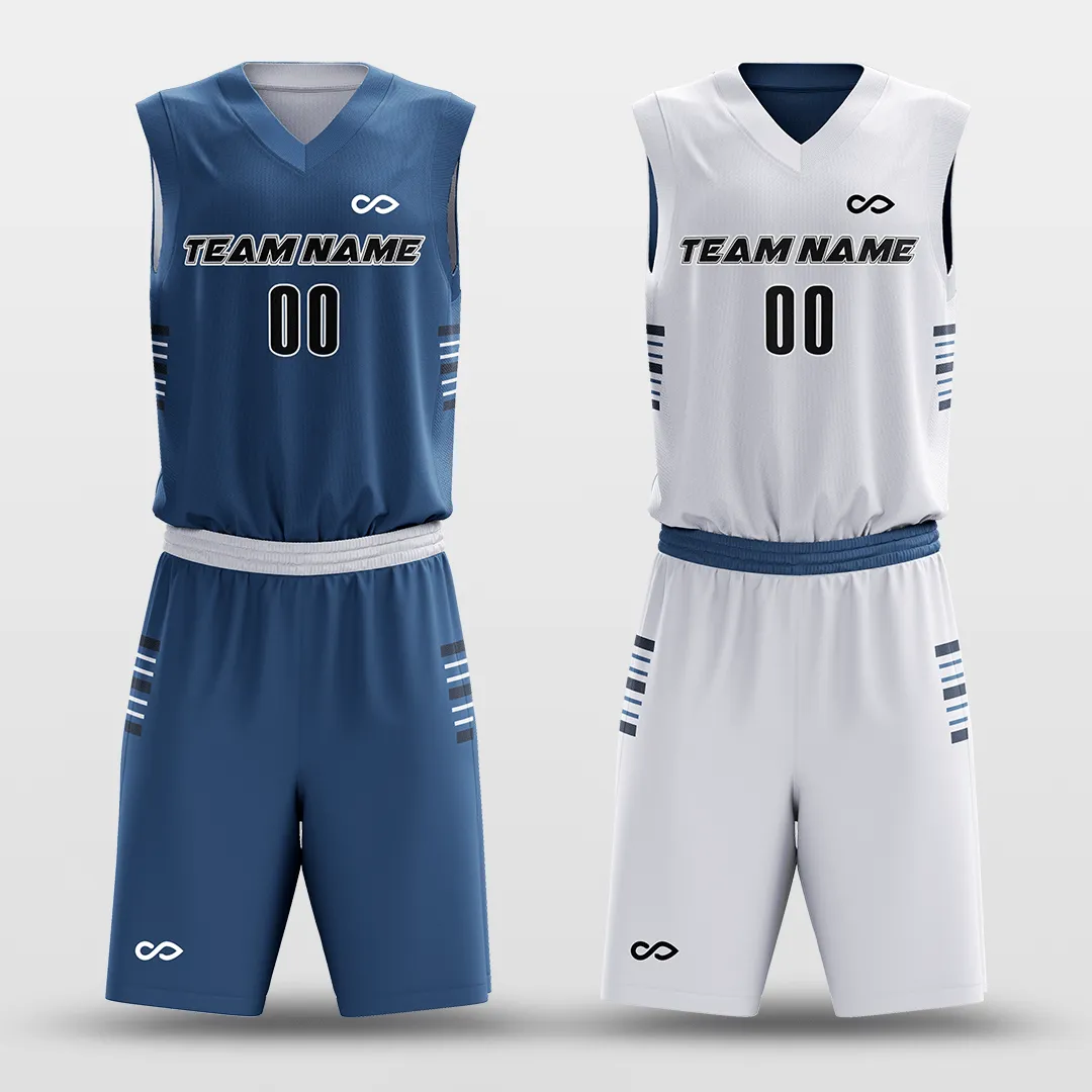 Classic49- Customized Reversible Sublimated Basketball Set