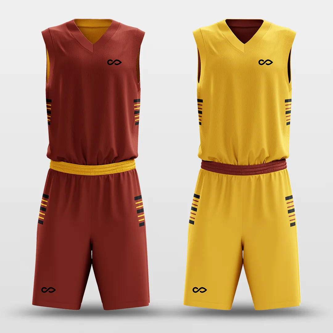 Classic49- Customized Reversible Sublimated Basketball Set