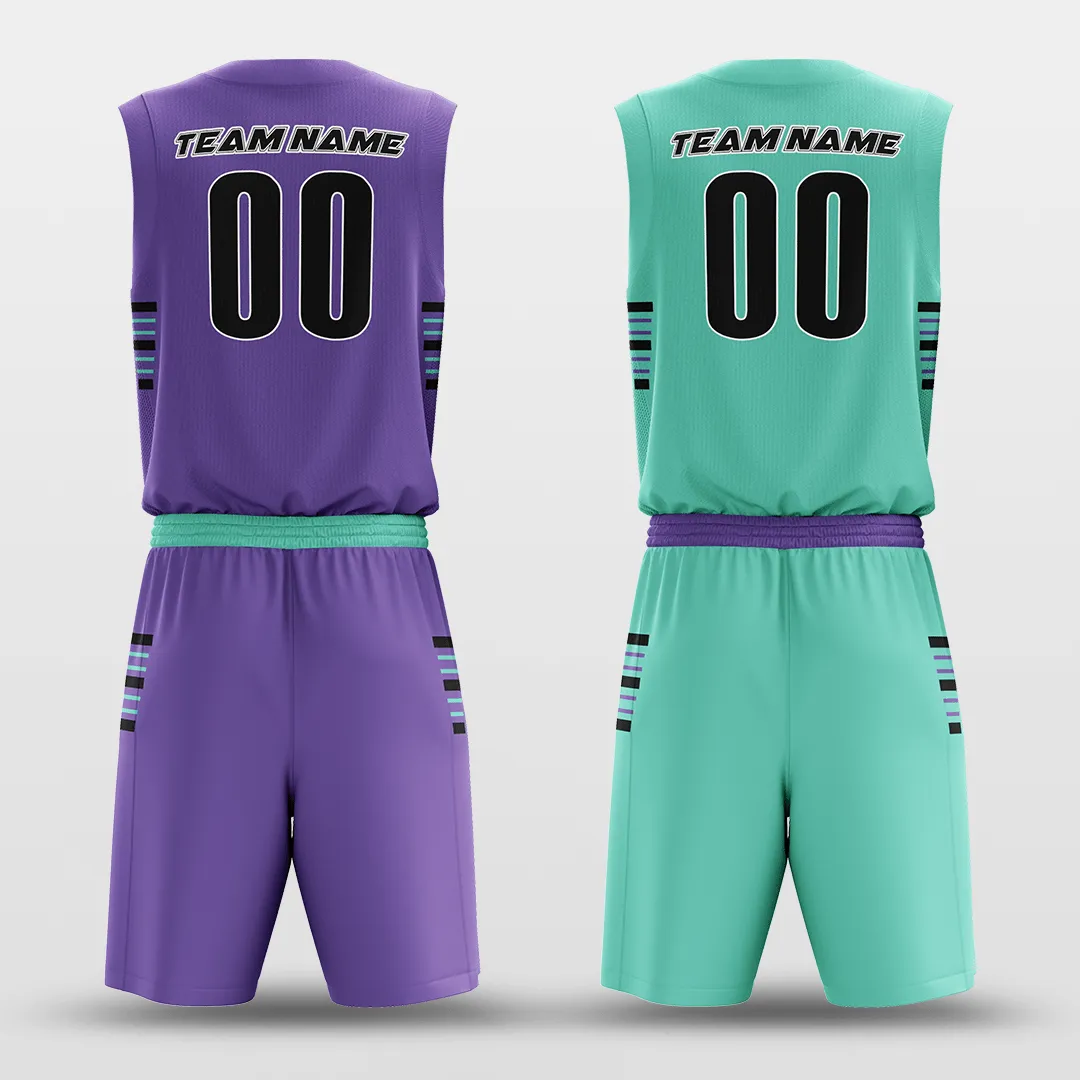 Classic49- Customized Reversible Sublimated Basketball Set