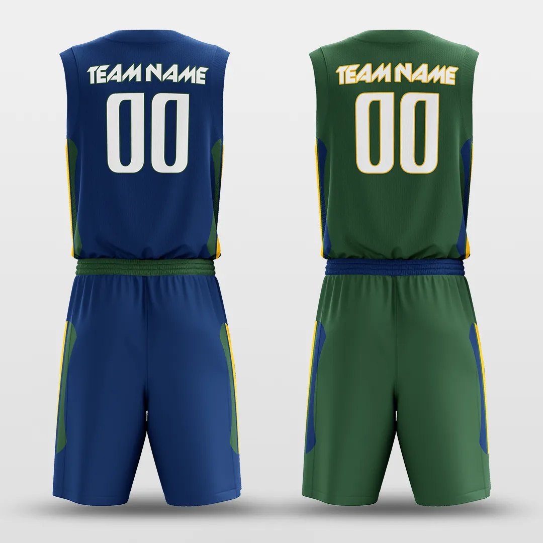 Classic54 - Customized Reversible Sublimated Basketball Set