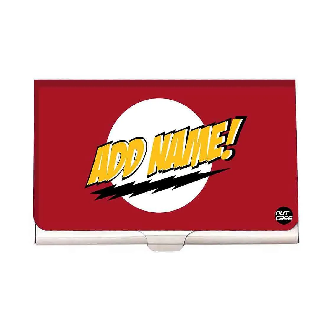 Classy Customized Visiting Card Holder - Bazinga