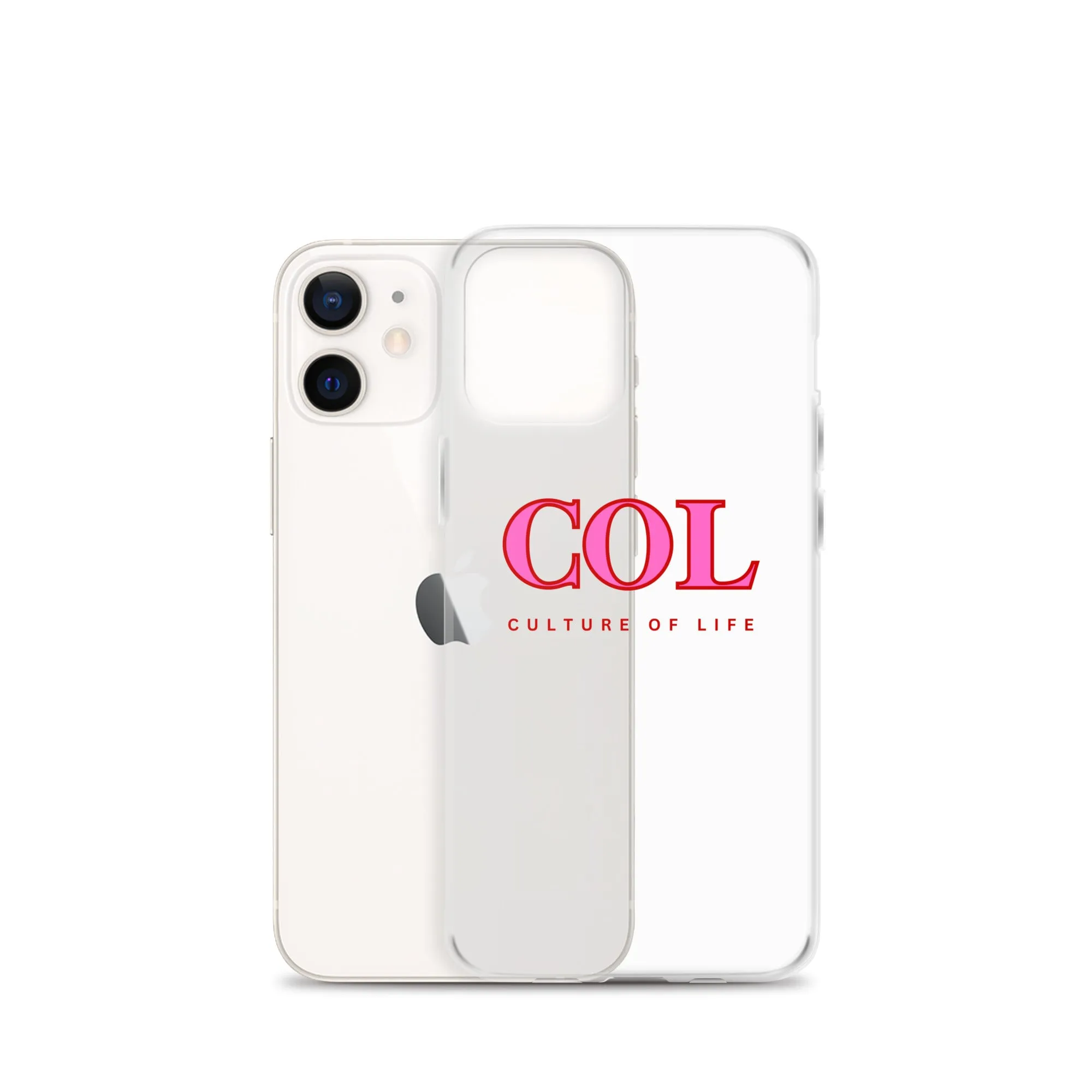 Clear COL Logo Clear iPhone® Case