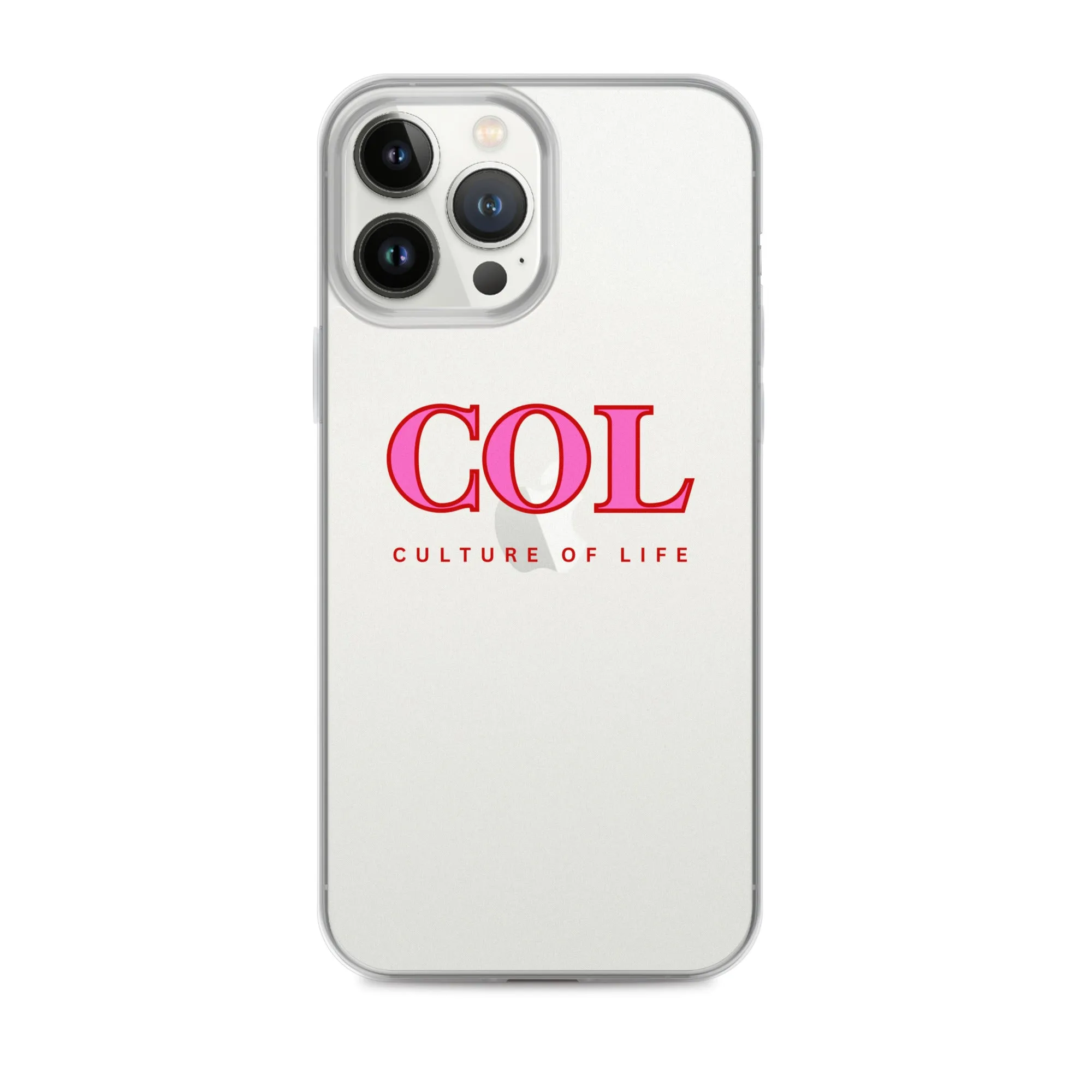 Clear COL Logo Clear iPhone® Case